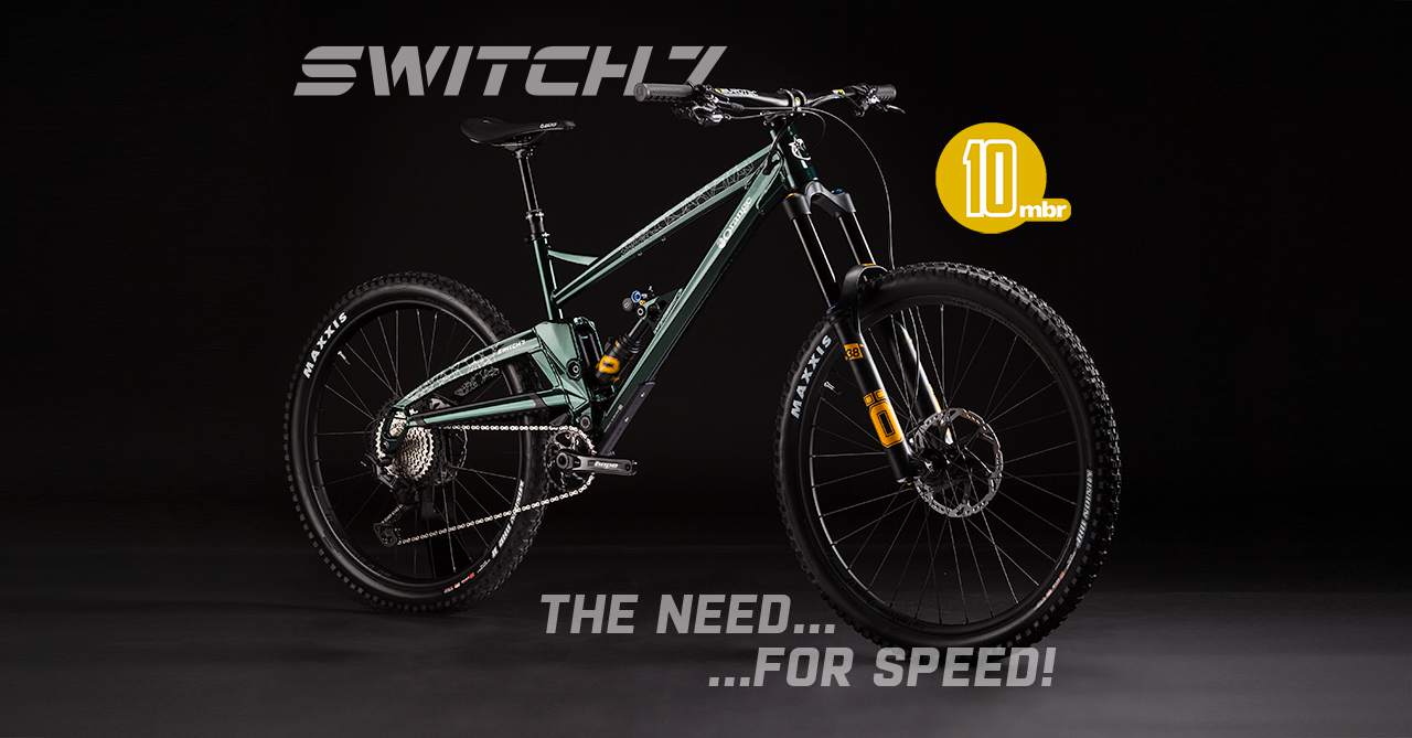 The Orange Switch 7 built for speed